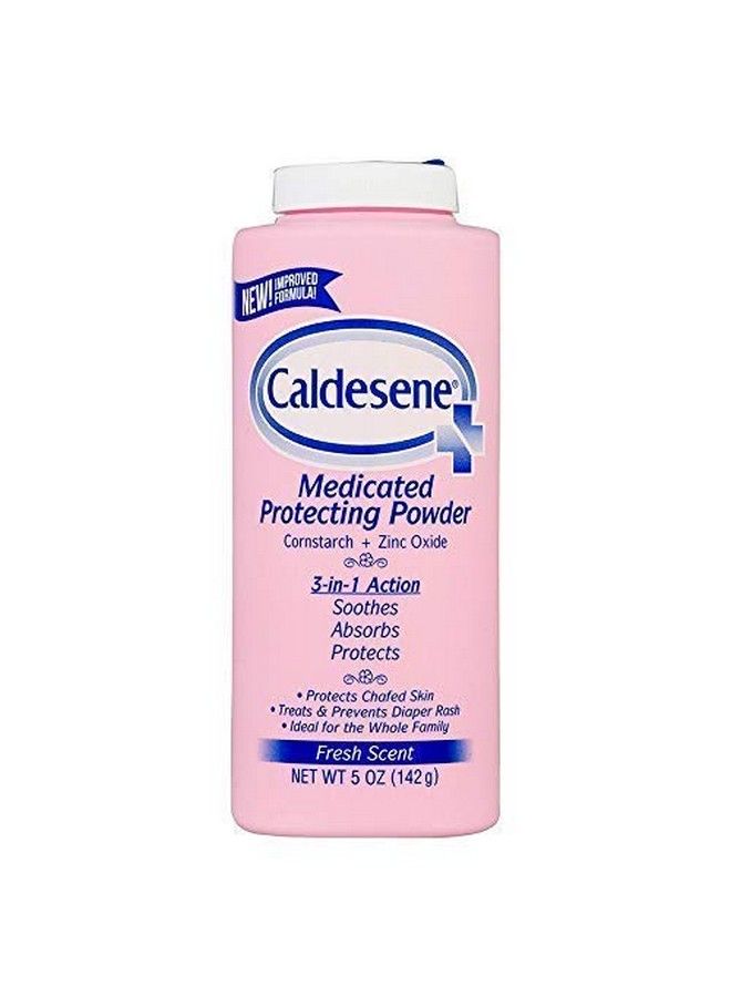 Caldesene Medicated Protecting Powder With Zinc Oxide & Cornstarch 5 Oz (Pack Of 5) - Image 3