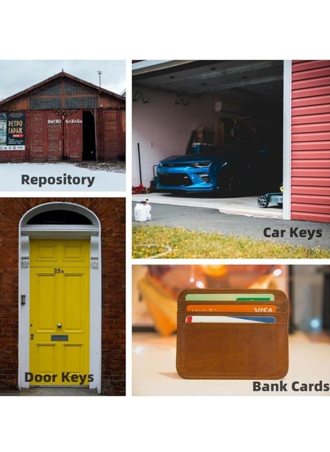 Key safe with code, wall and hanging key lock box for outdoor, combined security safe for real estate agent, small