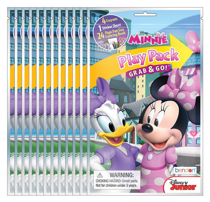 Bendon Disney Minnie Mouse Grab and Go Play Packs Pack of 12 - Image 2