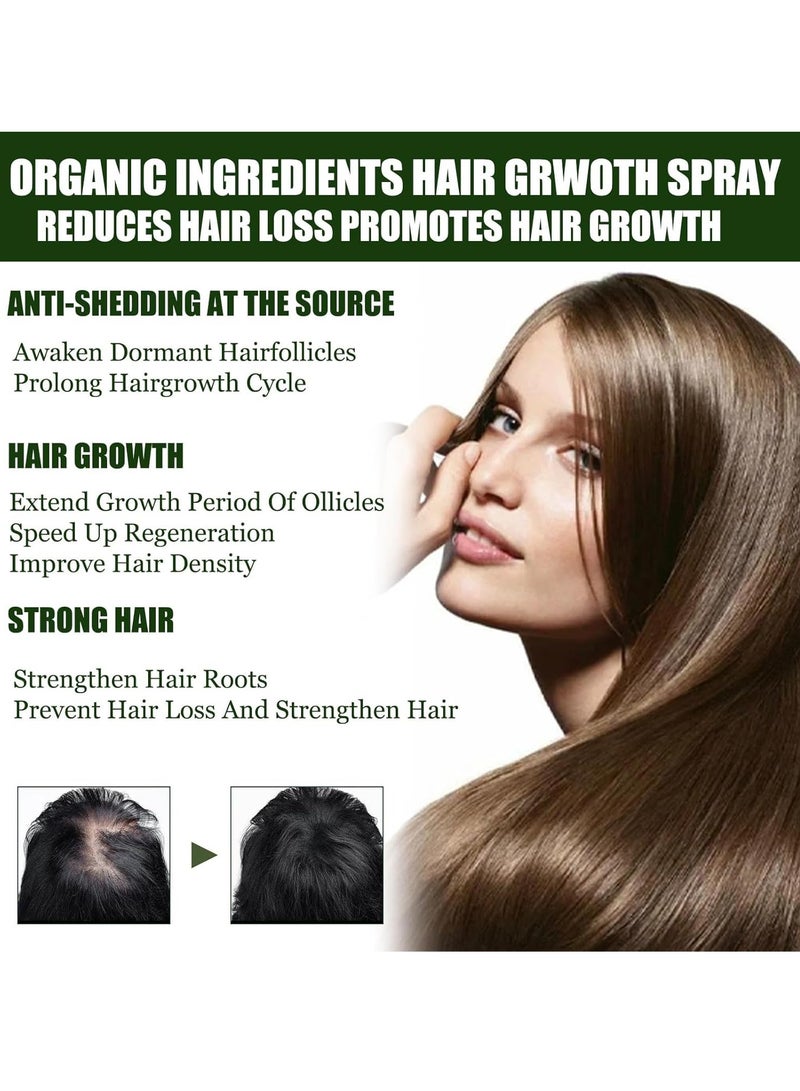 إيلهو بخاخ نمو الشعر ، مصل نمو الشعر لإعادة نمو الشعر ، بخاخ تكثيف الشعر والعناية بشعر فروة الرأس ، إصلاح الشعر ، علاج مضاد لتساقط الشعر للنساء والرجال (50 مل) - Image 5