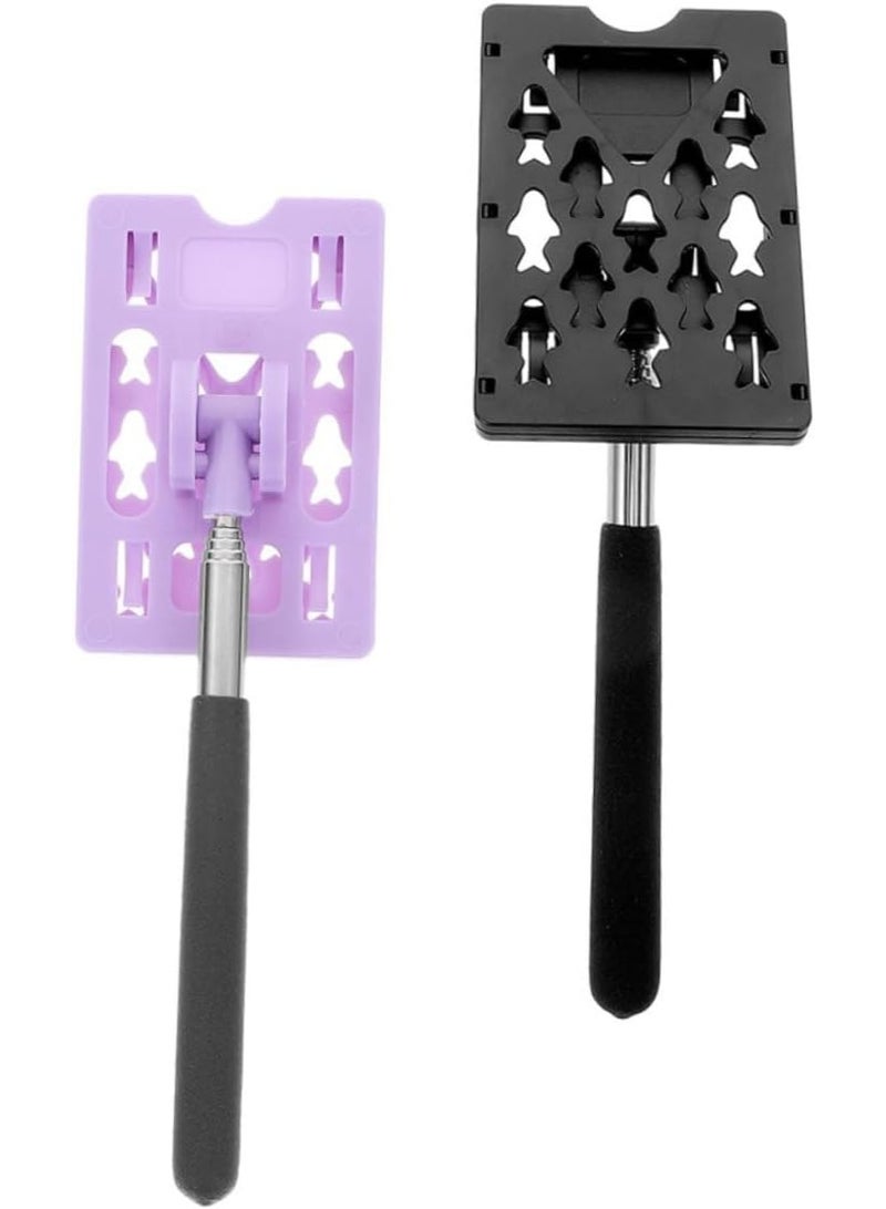 Meetion 2pcs Telescopic Parking Card Holder Extendable Vehicle Payment Rod for Quick Validation Durable Design for Indoor Outdoor Use Efficient Automation Control High Accuracy System  - Image 2