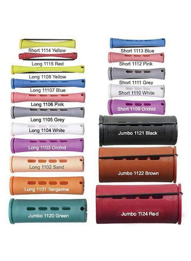 Annie Jumbo Cold Wave Rods Rubber Band For Hair Curling And Perm Styling Black Set Of (3) Packs Of (6) (18 Pieces) Easy To Clean Store And Travel - Image 4