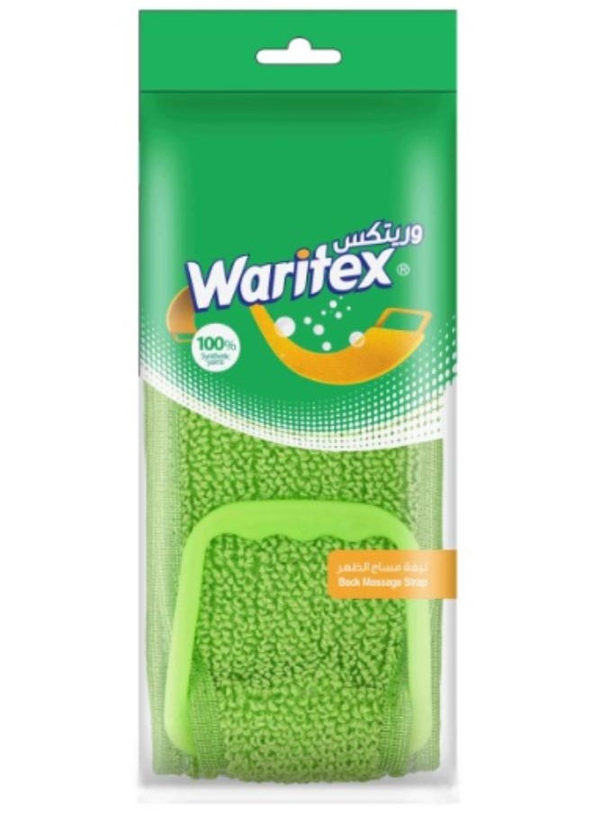 Waritex Massage back strap ( colored ) green.  - Image 1