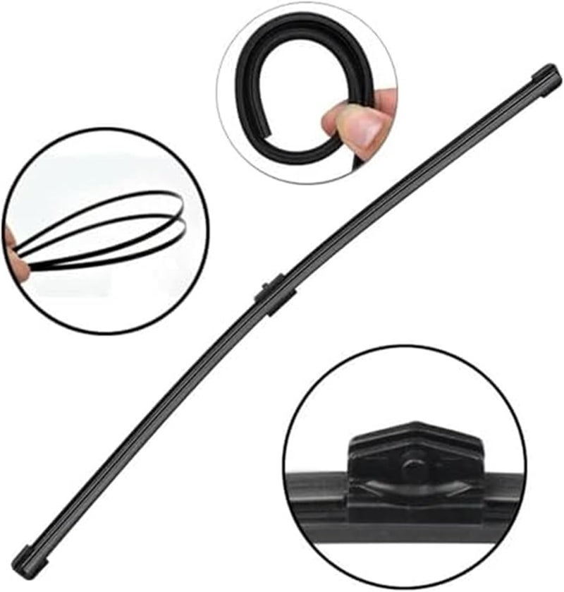 Yurefax مجموعة شفرات المساحات الخلفية يوريفكس لسيارة بورش كايين MK2 - Image 4