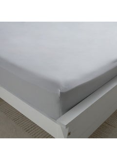 Home Box Essential King Cotton Fitted Sheet 180 x 200 x 36 cm  - Image 4