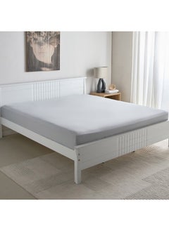 Home Box Essential King Cotton Fitted Sheet 180 x 200 x 36 cm  - Image 1