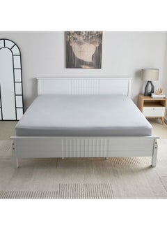 Home Box Essential King Cotton Fitted Sheet 180 x 200 x 36 cm  - Image 3
