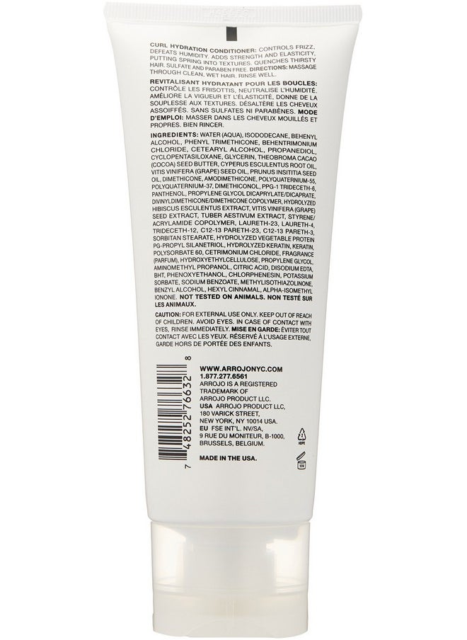ARROJO Curl Hydration Conditioner Anjou Pear And Fig Leaf 6.7 Fl.Oz.  - Image 3