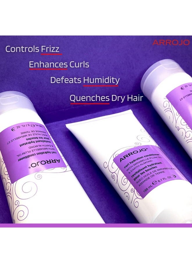 ARROJO - Curl Hydration Conditioner Anjou Pear And Fig Leaf 6.7 Fl.Oz. - Image 1