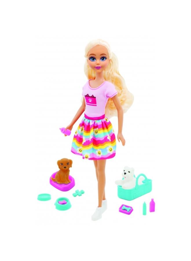 Funville مجموعة لعب دمى مع ملحقات رعايةpets - Image 2