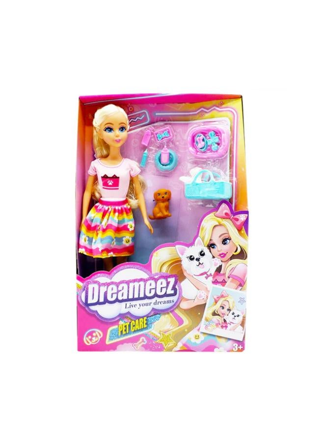 Funville مجموعة لعب دمى مع ملحقات رعايةpets - Image 3
