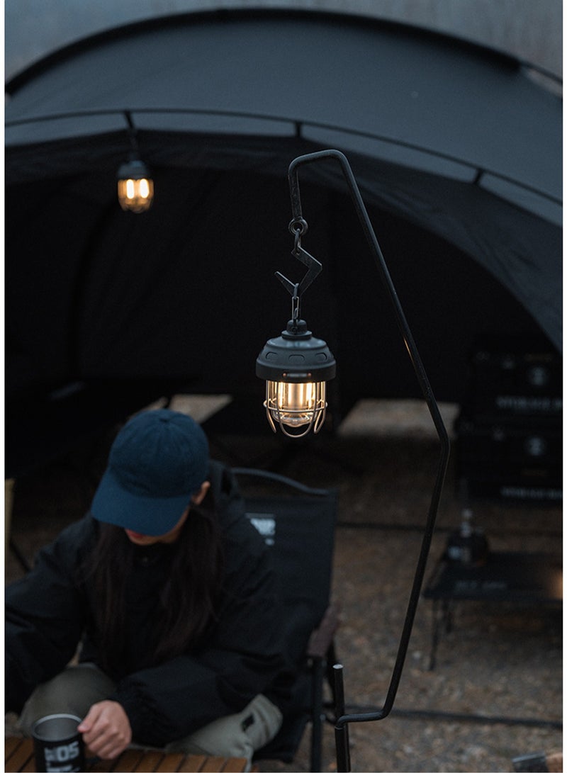 Green Outdoor Camping Tent Lights Retro Portable Lighting Ambient Camp Lights Rechargeable - Image 3