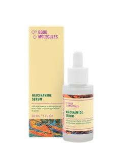 GOOD MOLECULES Good Molecules Niacinamide Serum - 10% Niacinamide Balancing B3 Facial Serum for Acne, Tone, Texture - Brightening and Hydrating Skincare for Face  - Image 1