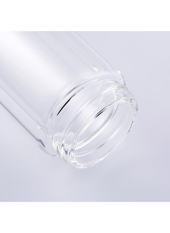 Heenoor Xino Double-layer Glass Cup For Men, Home And Office Use, Tea Infuser Mug, Car Water Bottle With Filter, Xn-6701, 265ml - Image 5