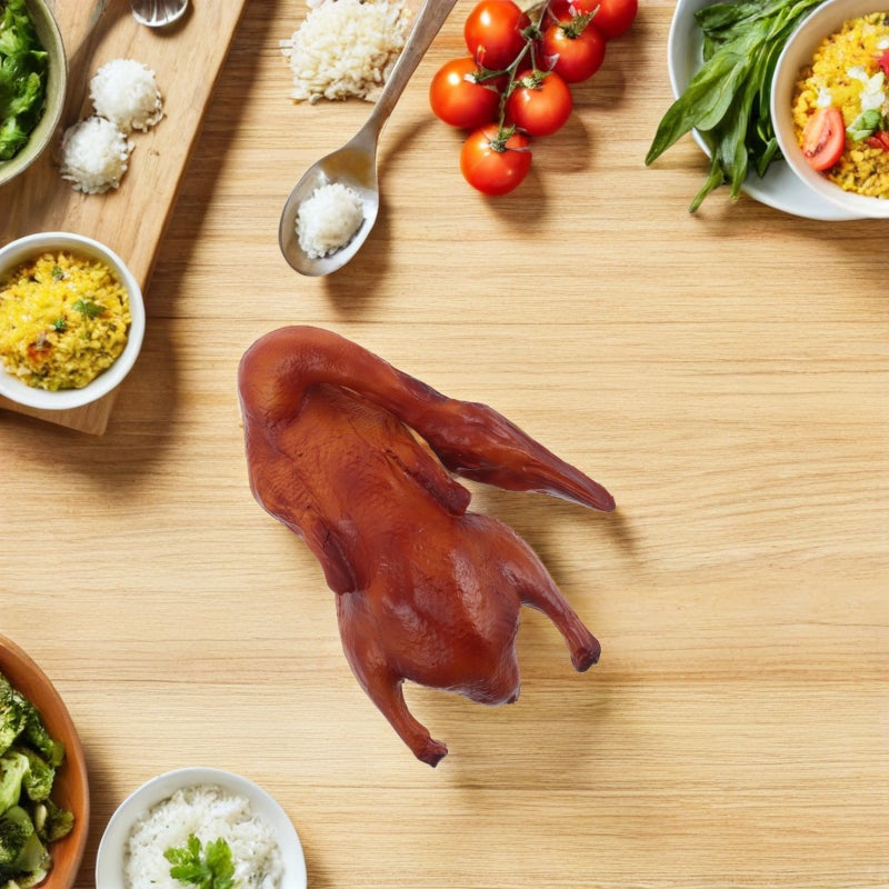 Artificial Roast Model for Restaurant Window Display, Lifelike Fake Cooked Meat Prop for Food Photography and Holiday Party Decoration - Image 2