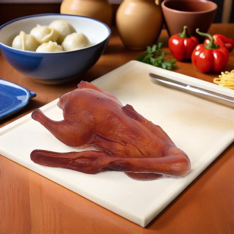 Artificial Roast Model for Restaurant Window Display, Lifelike Fake Cooked Meat Prop for Food Photography and Holiday Party Decoration - Image 4