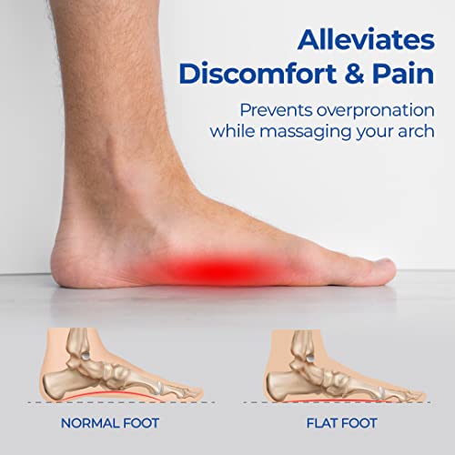 Dr.Foot Dr Foot Spandex Arch Support Sleeve Cushion For Plantar Fasciitis, Foot Pain, Muscle Relaxation, Fallen Arches For Men & Women Free Size With Beige Color -1 Pair - Image 5