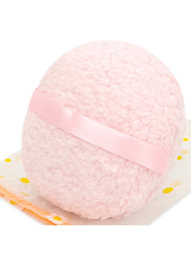 WSYUB Powder Puff,Powder Puffs For Body Powder, Oversize（6’’ X3’’) Body Powder Puffs,Extra-Large Dust Puff - Image 1