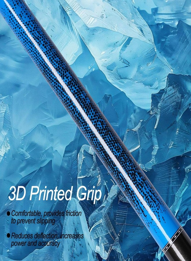 Ray speed Pool Cue Stick with 3D Printed Grip & 13mm Tip - Perfect for Precision Play, Low Deflection Pool Cue for Enhanced Accuracy, Ideal for Billiard Cue Enthusiasts - Image 2