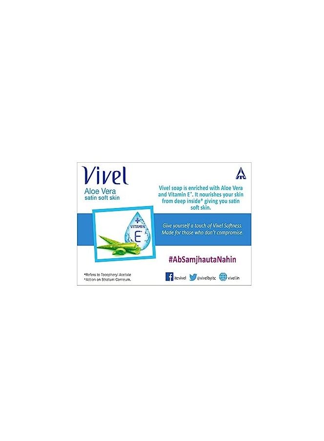 Vivel Vivel Aloe Vera Bathing Bar Pack of 4 - Image 5