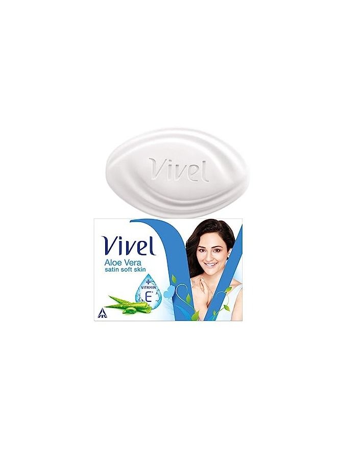 Vivel Vivel Aloe Vera Bathing Bar Pack of 4 - Image 4