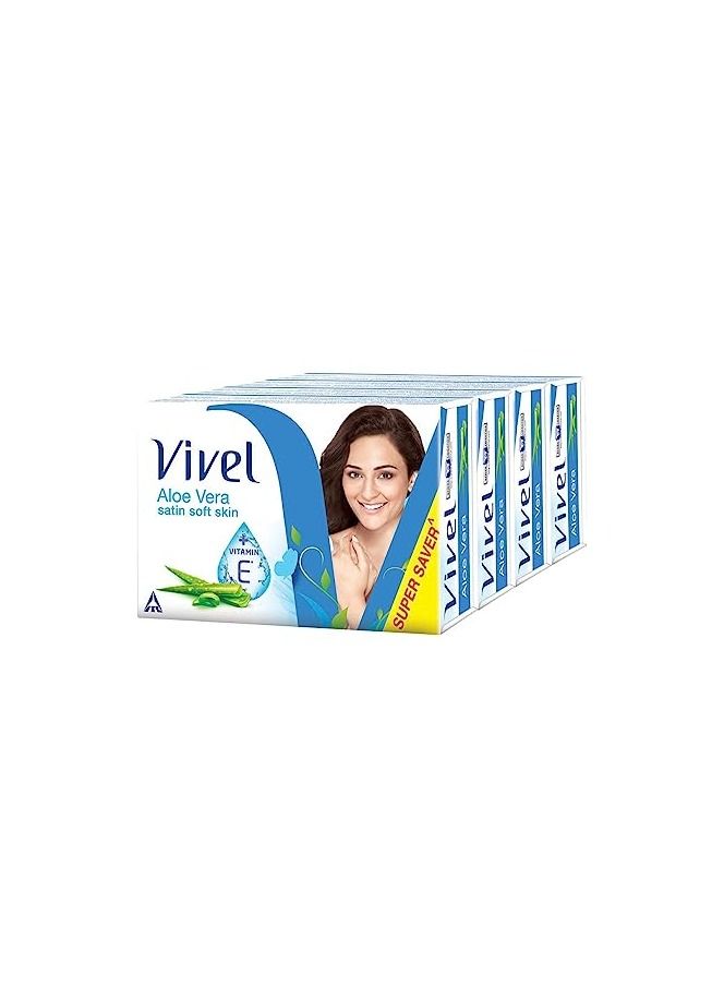 Vivel Vivel Aloe Vera Bathing Bar Pack of 4 - Image 2