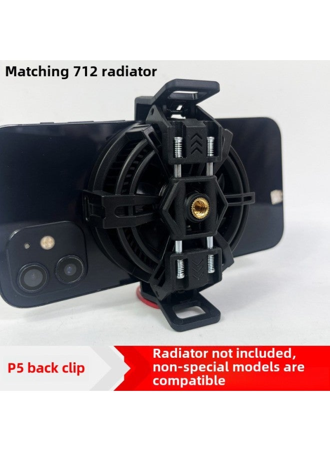 Magnetic Mobile Phone Radiator Clip Back Clip Universal Clip Radiator Back Clip P5 Radiator Back Clip Does Not Hurt The Mobile Phone-Color:P5 Clip [match Radiator X12]]  - Image 1