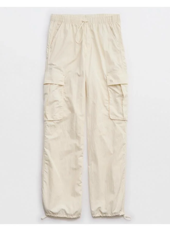 American Eagle Pocket Detail Drawstring Cargo Pants