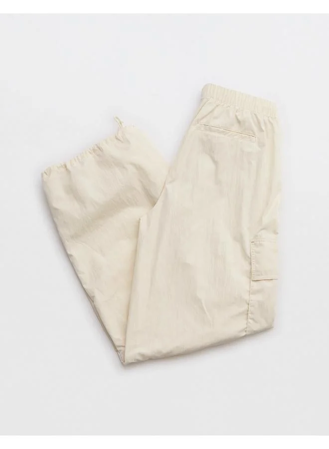 American Eagle Pocket Detail Drawstring Cargo Pants