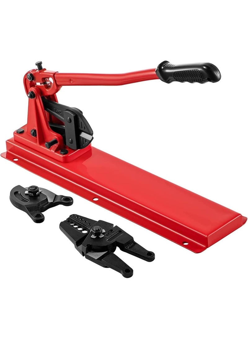 GGOOT Hardware Tools 24in Cutting Bench Type Hand Swager Tool Wire Rope Swaging Machine With Crimper Cable Bolt Cutter Head For Copper Sleeves (Color : Bench Cutter Tool)  - Image 2
