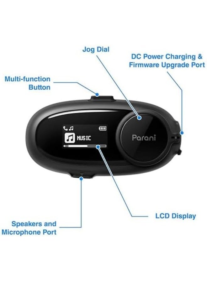 جهاز الاتصال الداخلي للدراجات النارية باراني M10-P11 بتقنية البلوتوث - 861563 - Image 4