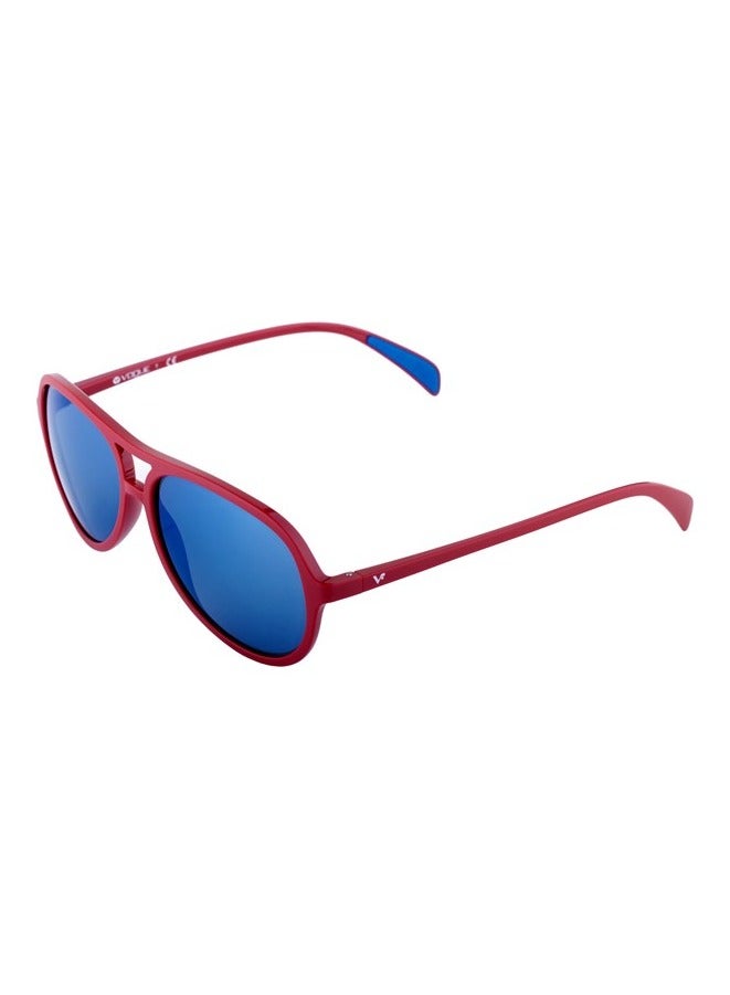 Vogue Full Rim Aviator Men Sunglass - VO2914-S 2251/55 - Lens Size: 57 mm - Red - Image 3