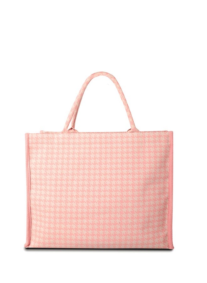 earthbags Madison Box Tote bag Pink - Image 1