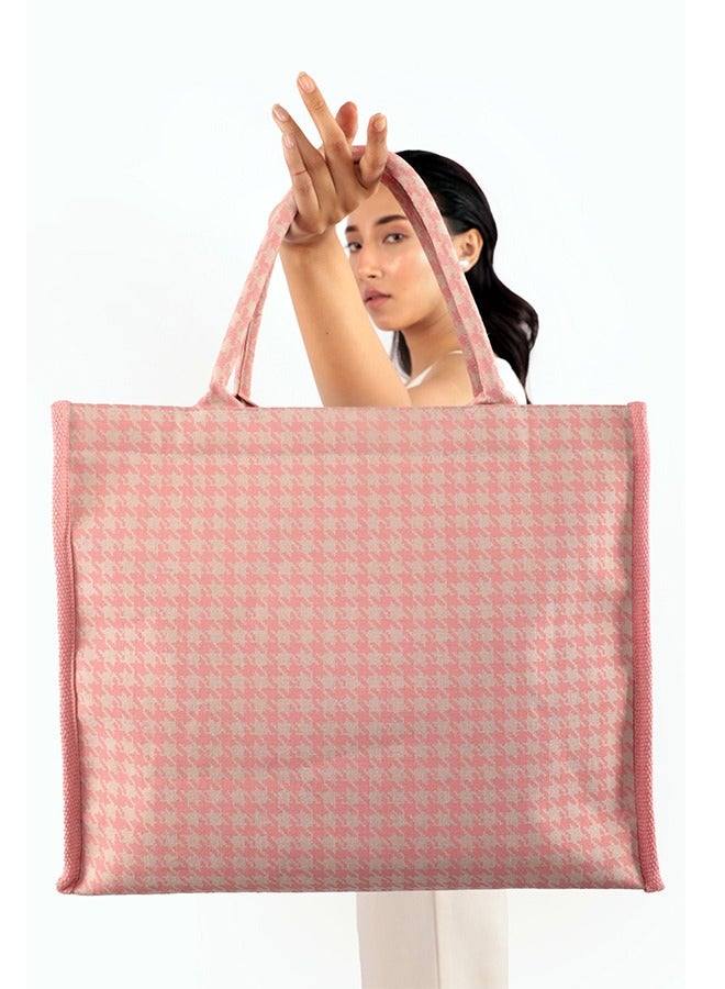 earthbags Madison Box Tote bag Pink - Image 2