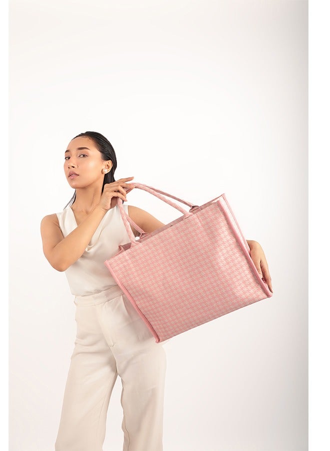 earthbags Madison Box Tote bag Pink - Image 3