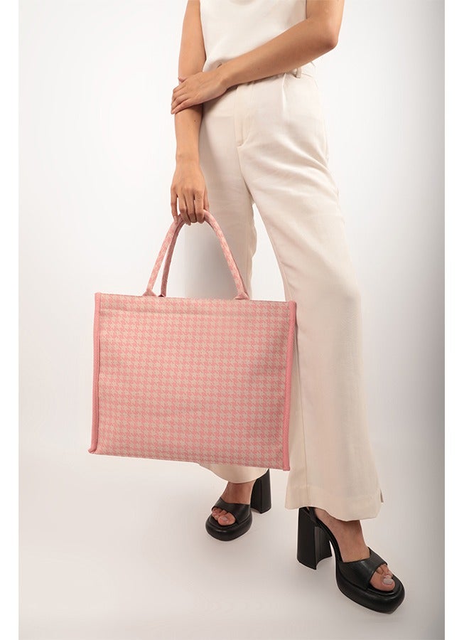 earthbags Madison Box Tote bag Pink - Image 4