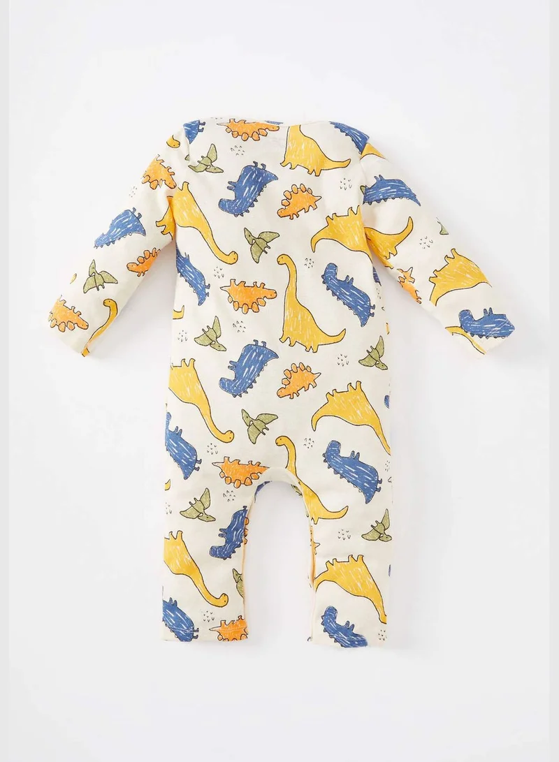 DeFacto BabyBoy Regular Fit Bike Neck Long Sleeve Overalls