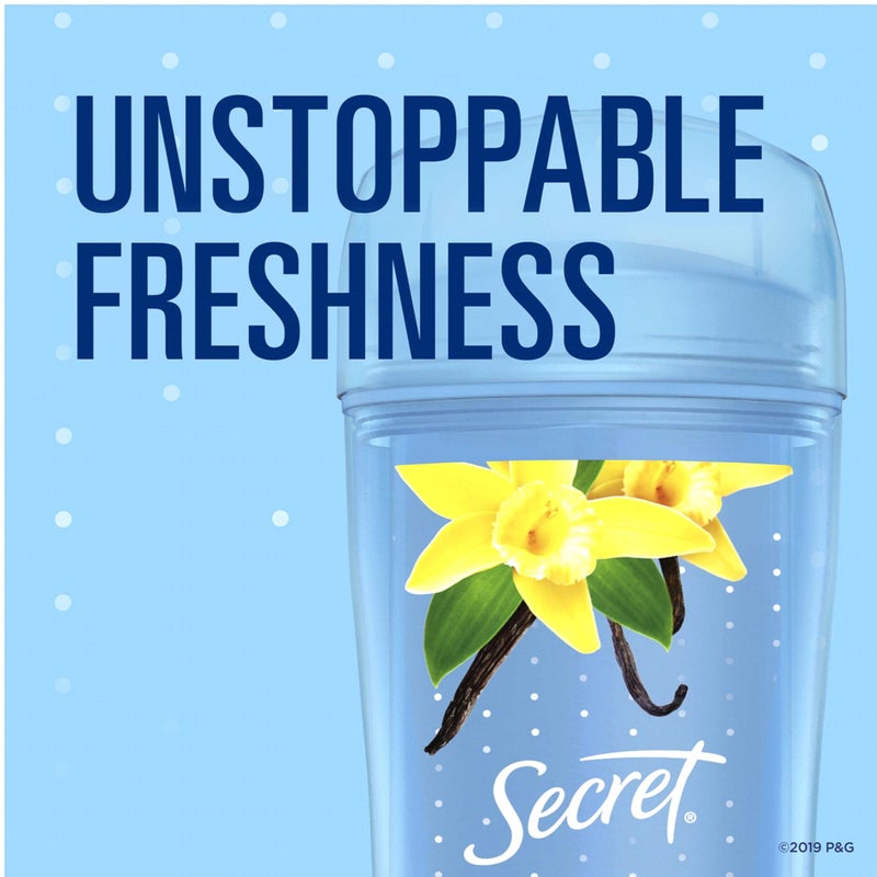 Secret Scent Expressions Antiperspirant Deodorant Invisible Solid, Va Va Vanilla, 2.6 Ounce (Pack of 2) - Image 5