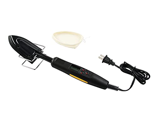 O'SKOOL Edge Banding Iron 100–200°C with Digital Display, Adjustable Heat Sealing Tool for Veneer & Tacking, °C/°F Switchable 110V - Image 2