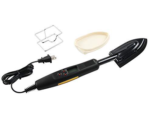 O'SKOOL Edge Banding Iron 100–200°C with Digital Display, Adjustable Heat Sealing Tool for Veneer & Tacking, °C/°F Switchable 110V - Image 1