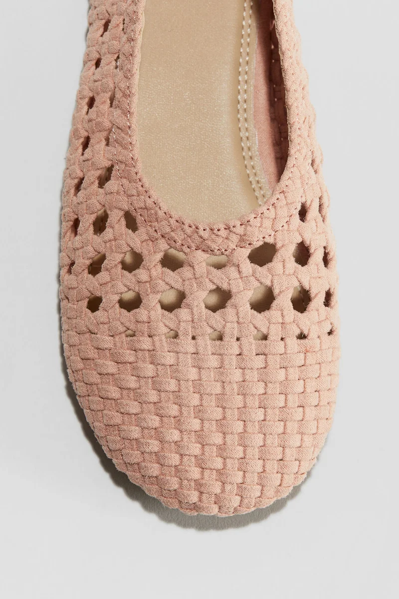 اتش اند ام Handmade ballet pumps