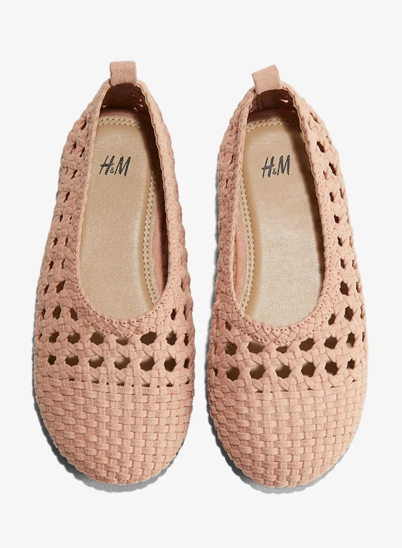 H&M Handmade ballet pumps