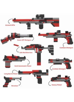 Webby 10 In 1 Guns Abs Blocks Kit Fun Creative Toy Set For 5+ Years Kid (118 Pcs)  - Image 4