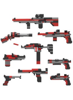 Webby 10 In 1 Guns Abs Blocks Kit Fun Creative Toy Set For 5+ Years Kid (118 Pcs)  - Image 1