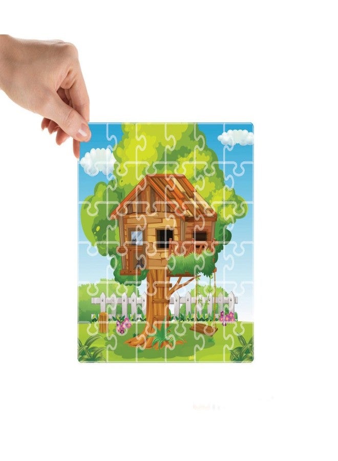 Mittimate Tree House Jigsaw Puzzle Game for Kids Age 4 to 6 Old I 36 Pieces Puzzle Toy I Birthday Gift for Children - Image 1