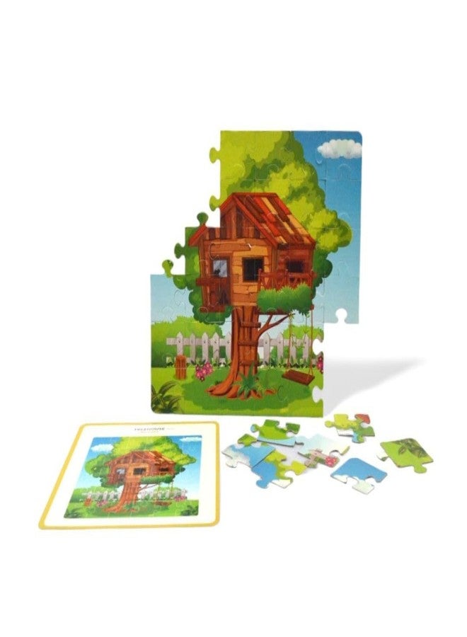 Mittimate Tree House Jigsaw Puzzle Game for Kids Age 4 to 6 Old I 36 Pieces Puzzle Toy I Birthday Gift for Children - Image 4