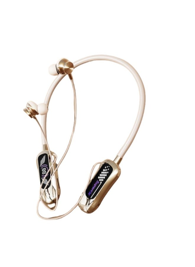 Nariele سماعات أذن بلوتوث لاسلكية معلقة على الرقبة بعمر بطارية طويل جداً