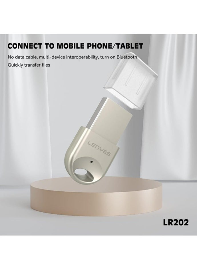 Lenyes LR202 Bluetooth Receiver USB Wireless Adapter 5.1 Bluetooth Tool Salon Car Audio Speaker