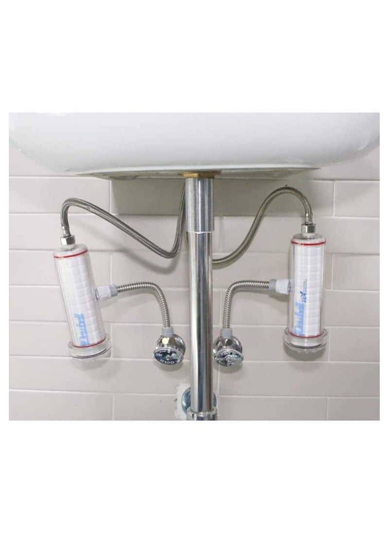 Dewbell [DEWBELL] Sudo-Ae F15 Purification Filter Refil Filter for Shower / Wash Basin / Kitchen Sink / Washing Machine (economy type) - 3pcs/1set  - Image 4