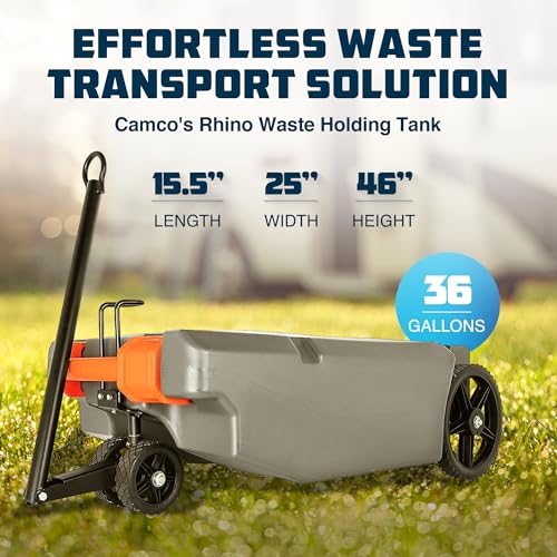 Camco Portable 36 Gallon Waste Holding Tank Kit - Image 3
